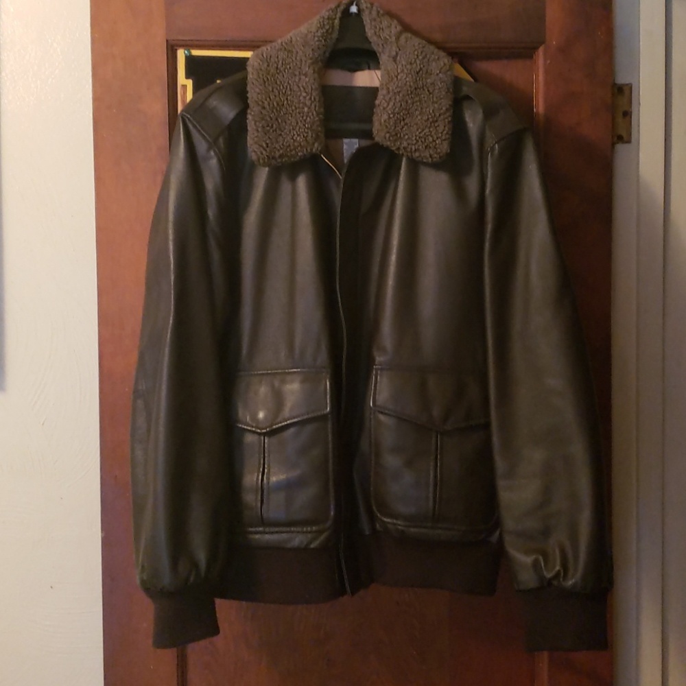 St. John's Bay Men's Bomber Coat